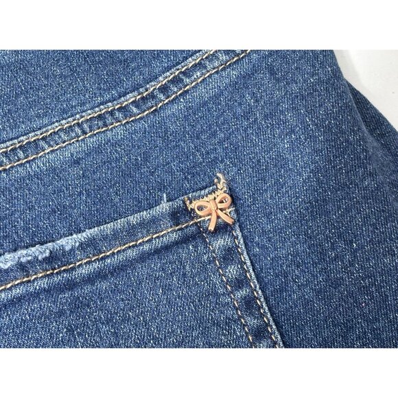NWT - Nanette Lepore Jeans Women's Size 24 Blue Belle High Rise Ankle Skinny - Picture 10 of 10